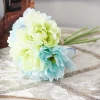 Simulated bouquet of rosemary 7 stems, silk flower, small bouquet for home decoration, factory sales, wedding bouquet Y7031 Application Scenario